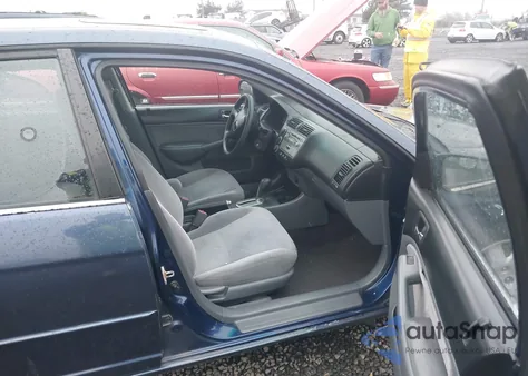 2002 Honda Civic Ex from USA, damaged, VIN 2HGES26732H600298